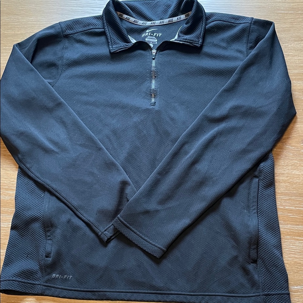 Nike Black Dri-FIT Pullover